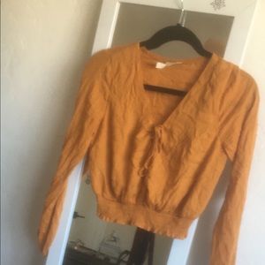 Tilly’s Orange Crop Top